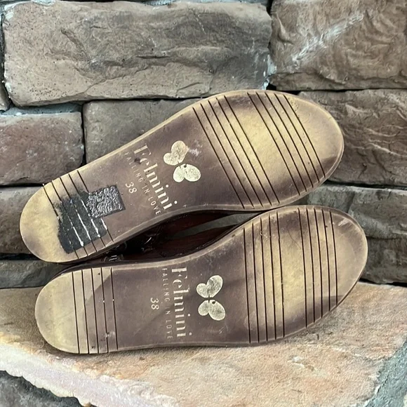 Brown Leather Ankle Boots - Picture 7 of 10